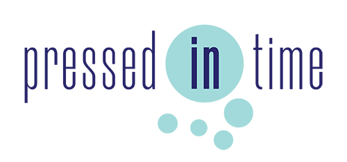 Pressed In Time Logo